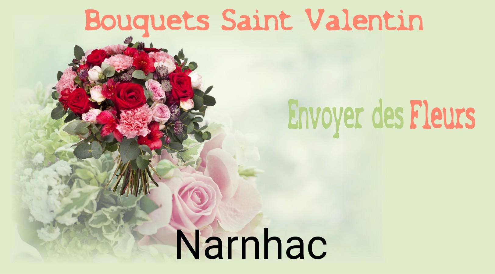 Roses de Saint-Valentin livrées à Narnhac